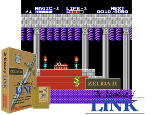 Zelda II - The Adventure of Link (U) [T-Spa_Hyrule Knight] Cover